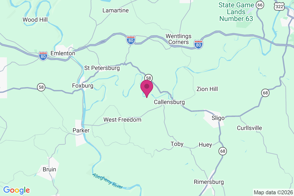 Stovers Mill map