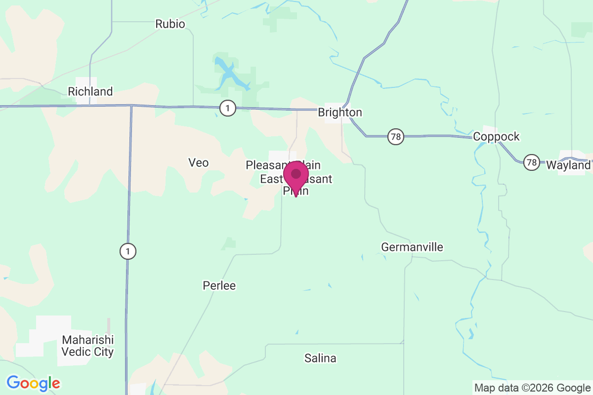 East Pleasant Plain map