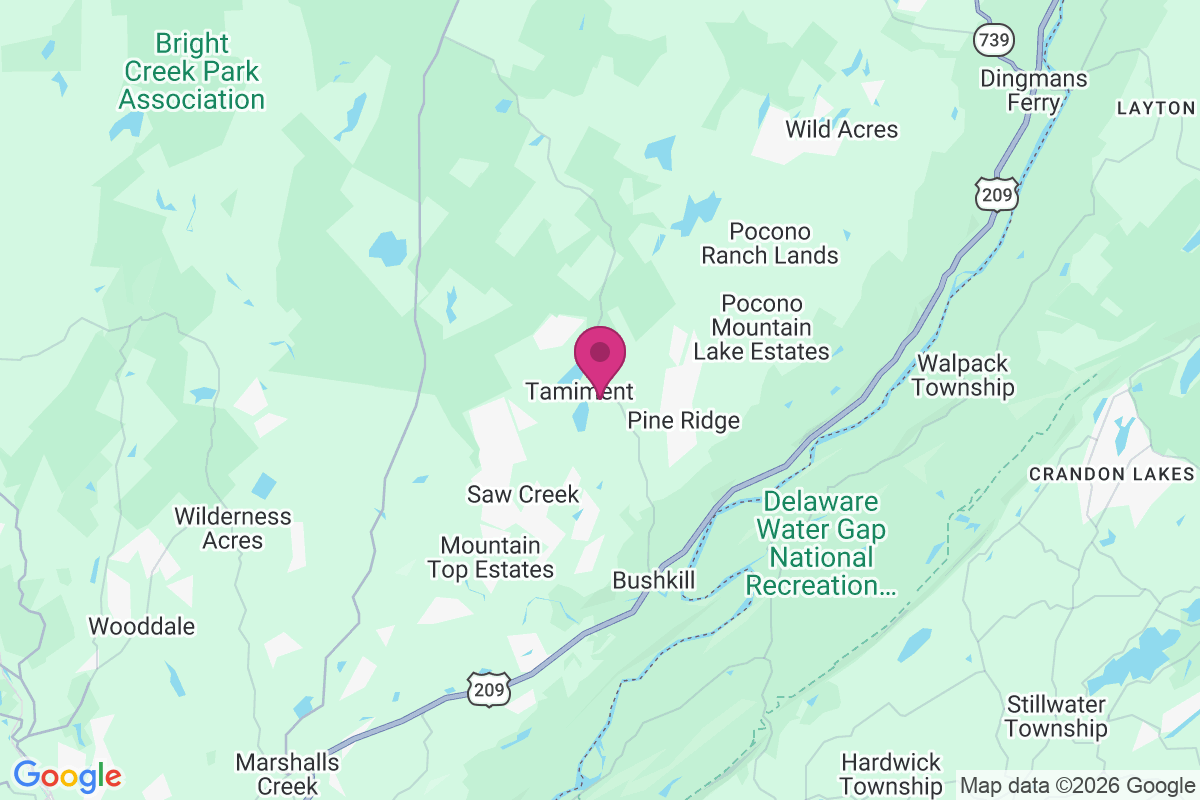 Tamiment map