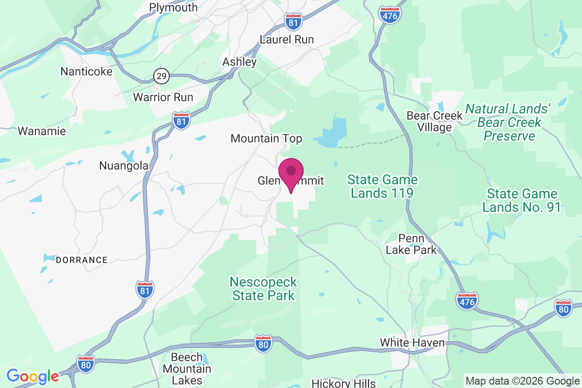 Glen Summit map