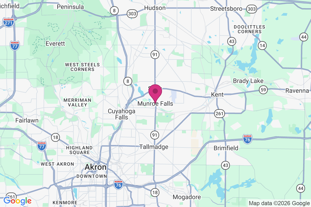 Munroe Falls map