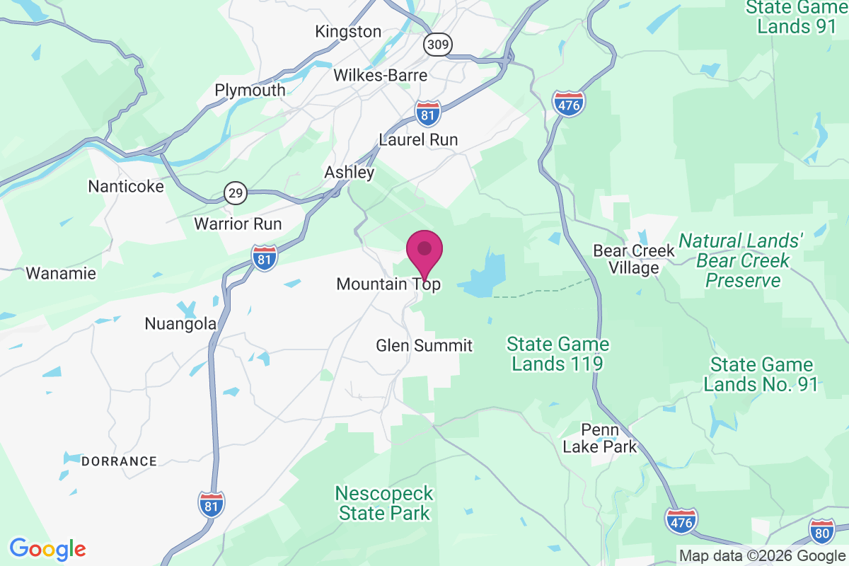 Gracedale map