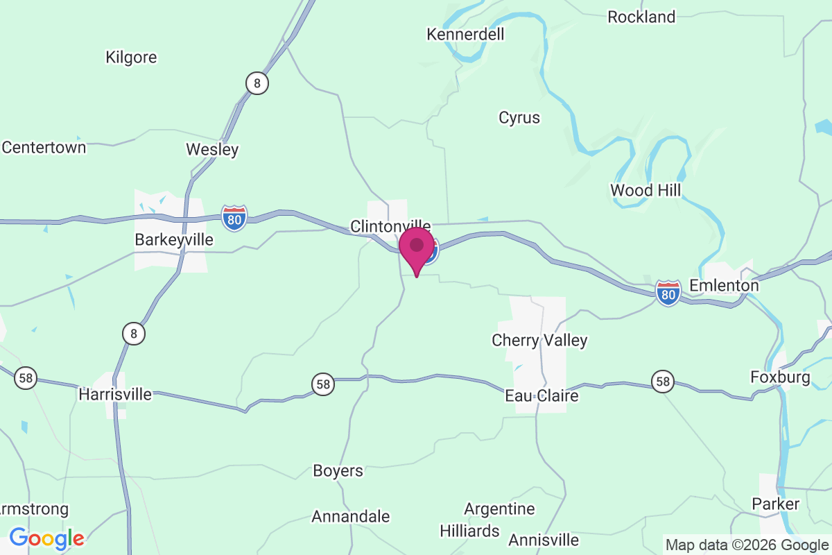 Smith Corners map