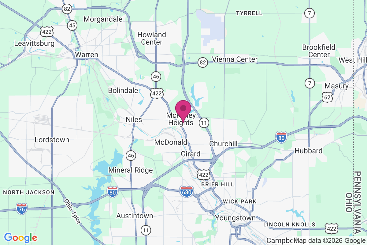 Tibbetts Corners map