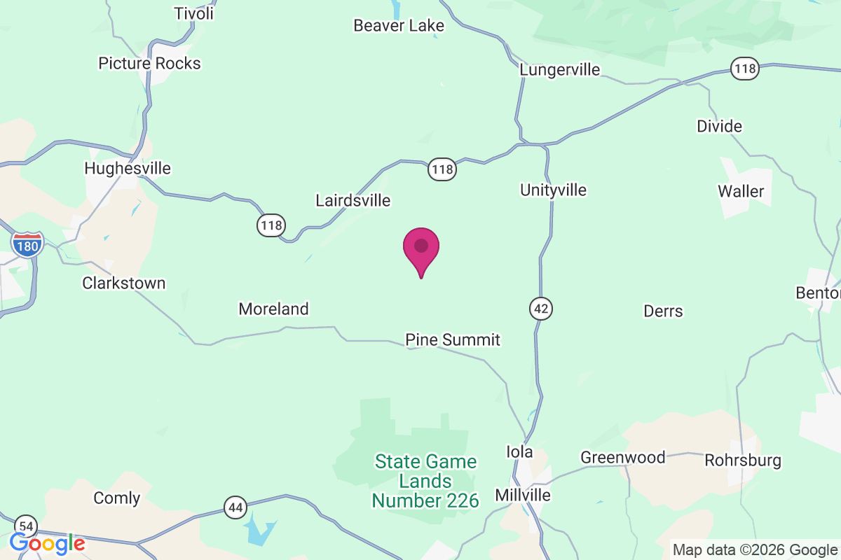 Ritters Crossroads map
