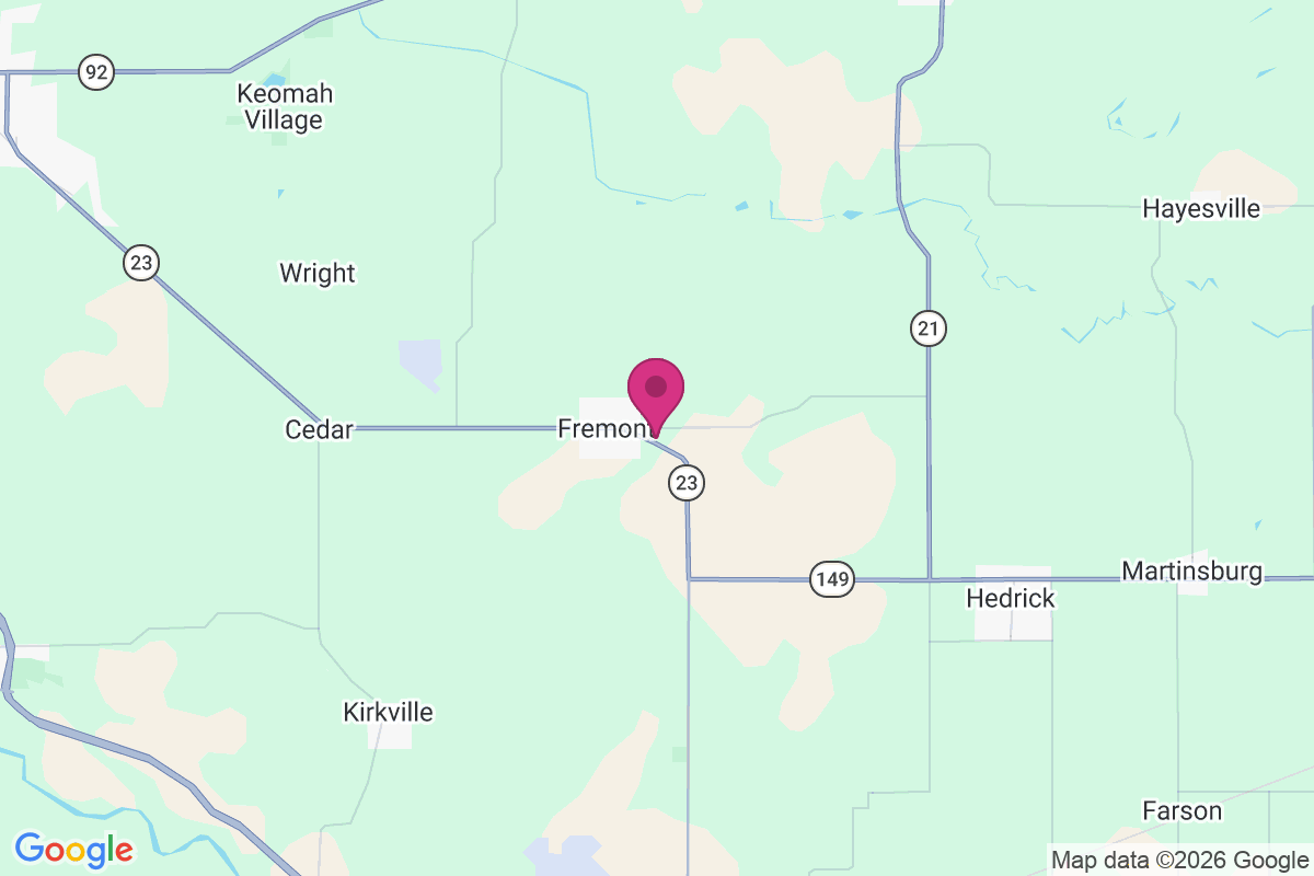 Twin Pine Mobile Home Park map