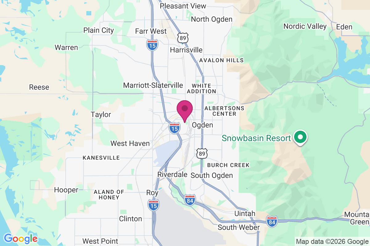 West Ogden map