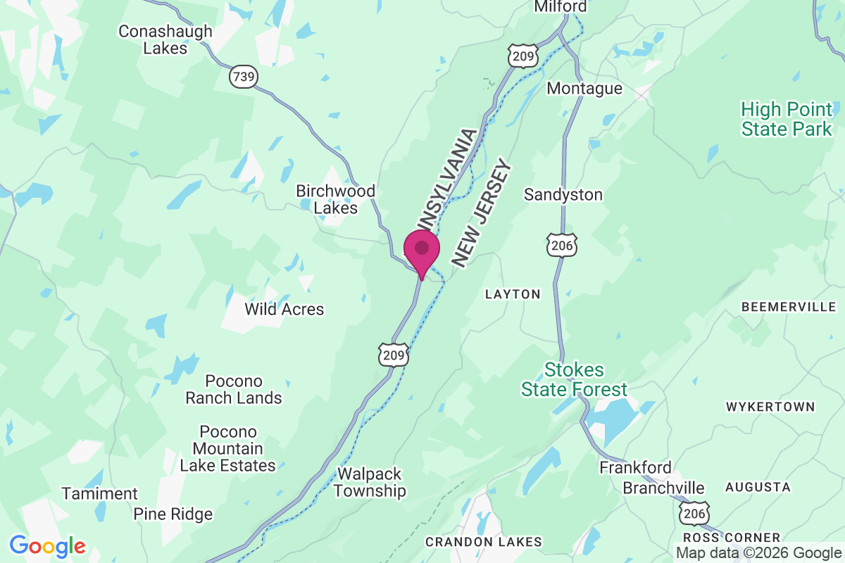 Dingmans Ferry map