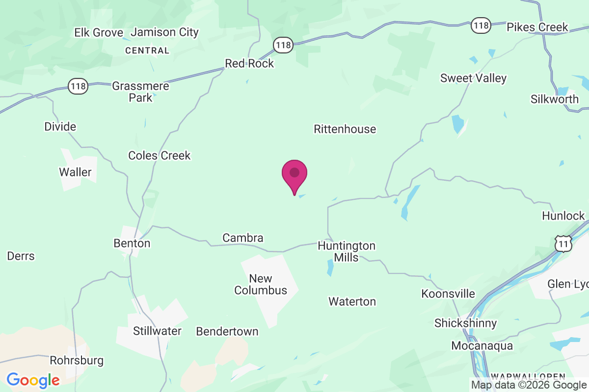Marshall Hollow map