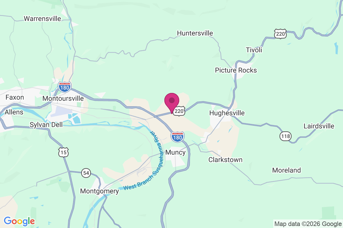 Pennsdale map