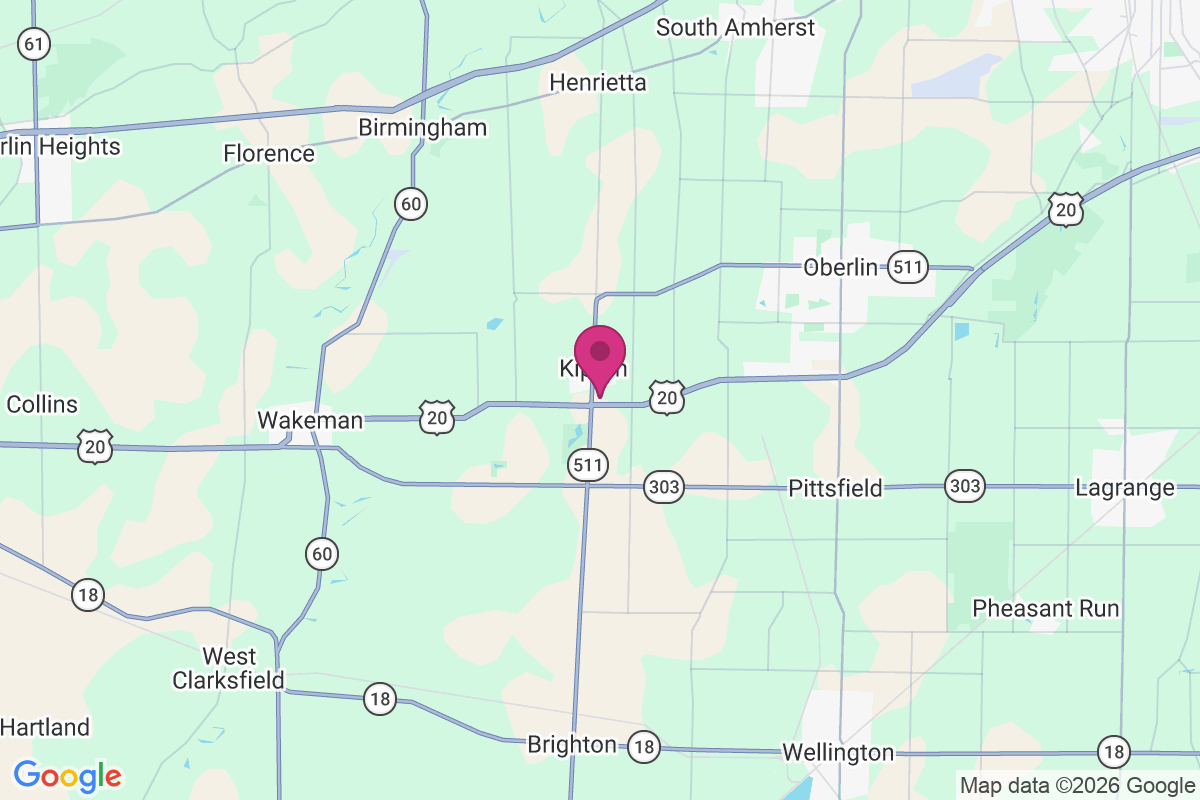 Kipton map