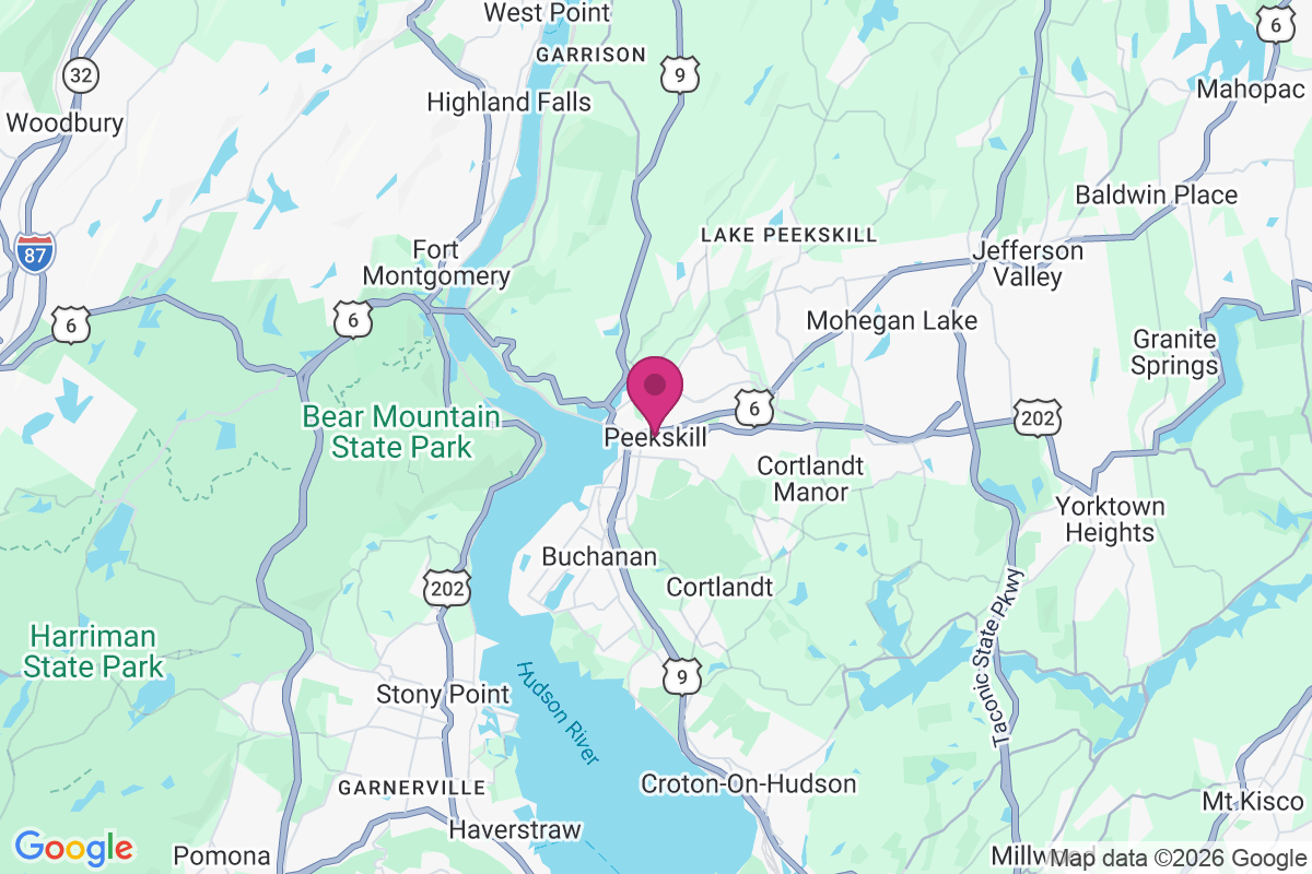 Peekskill map