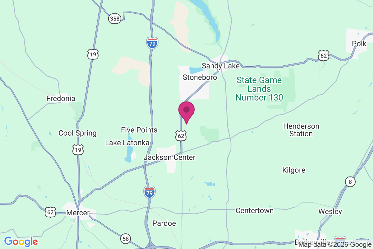 Filer Corners map