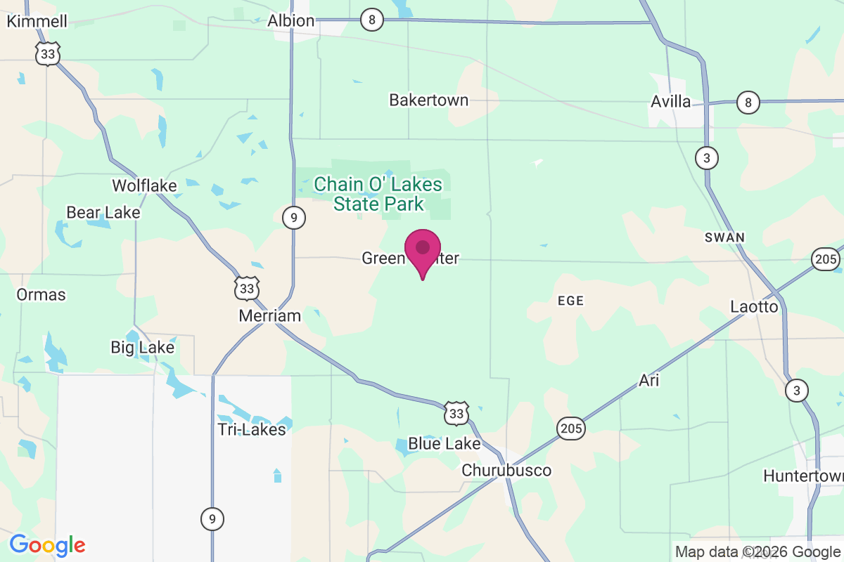 Green Center map