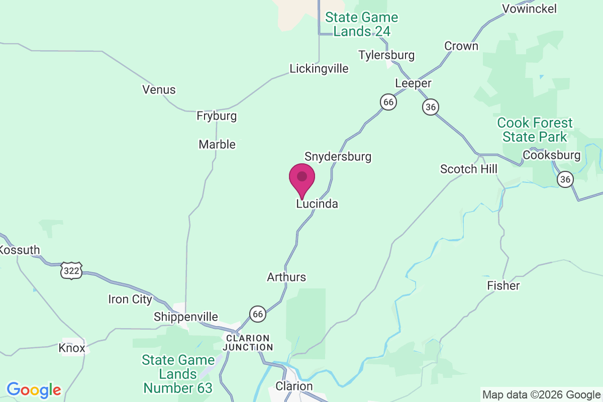 Huefner map