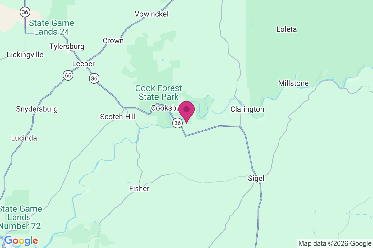 Cook Tomb map