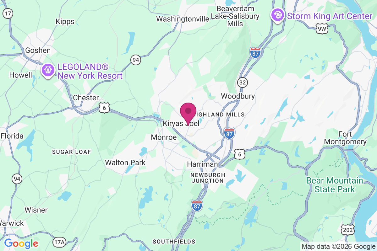 Kiryas Joel map