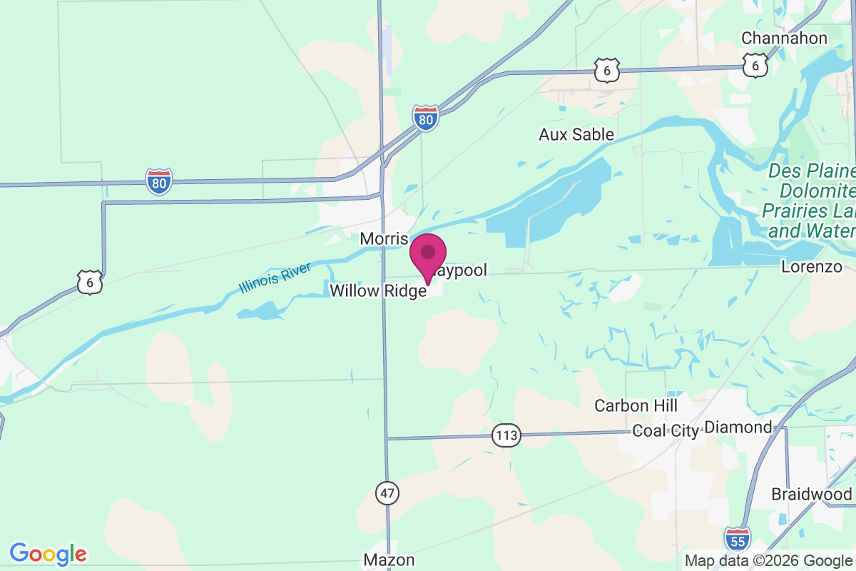 Claypool Woods map