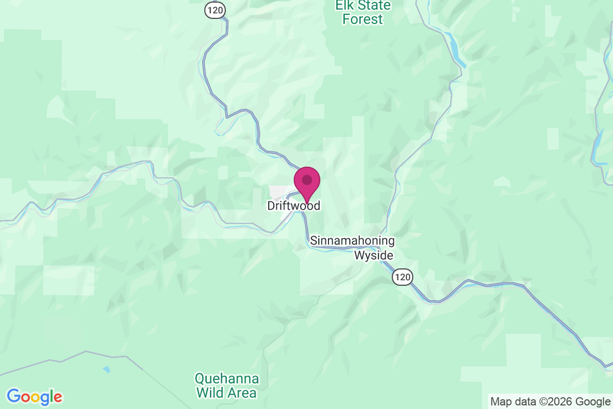 Sinnamahoning map