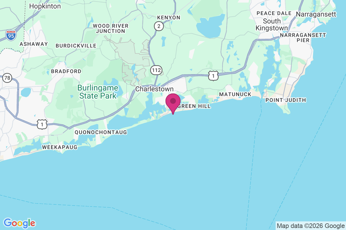 Charlestown Beach map