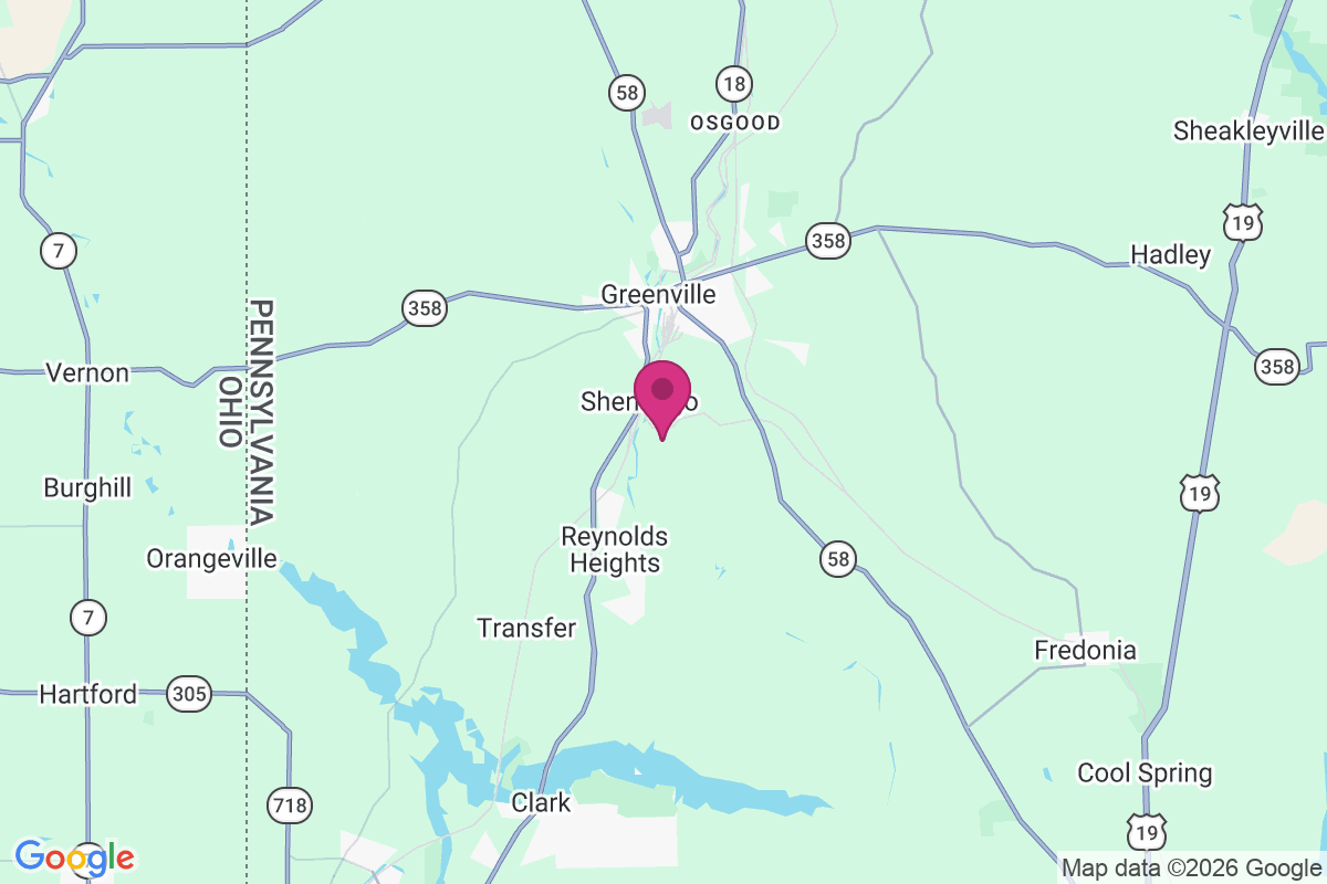 Shenango map