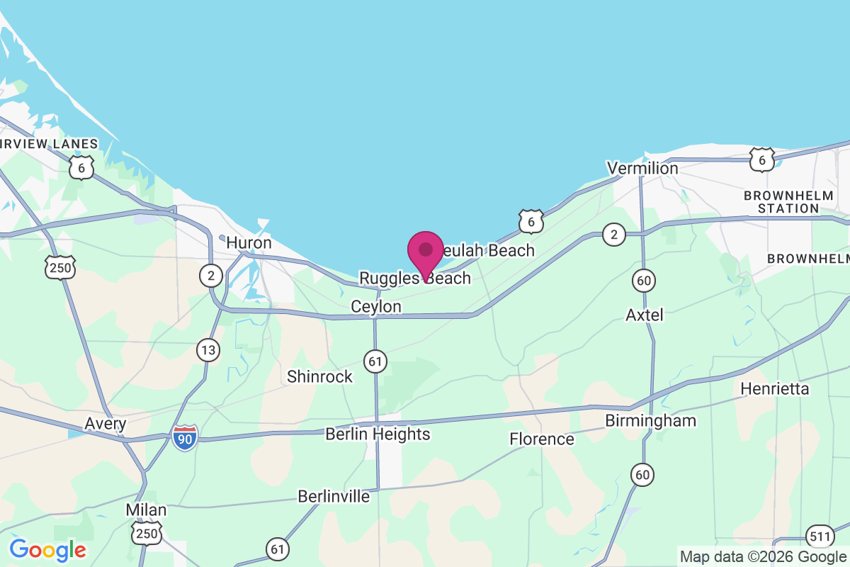 Ruggles Beach map