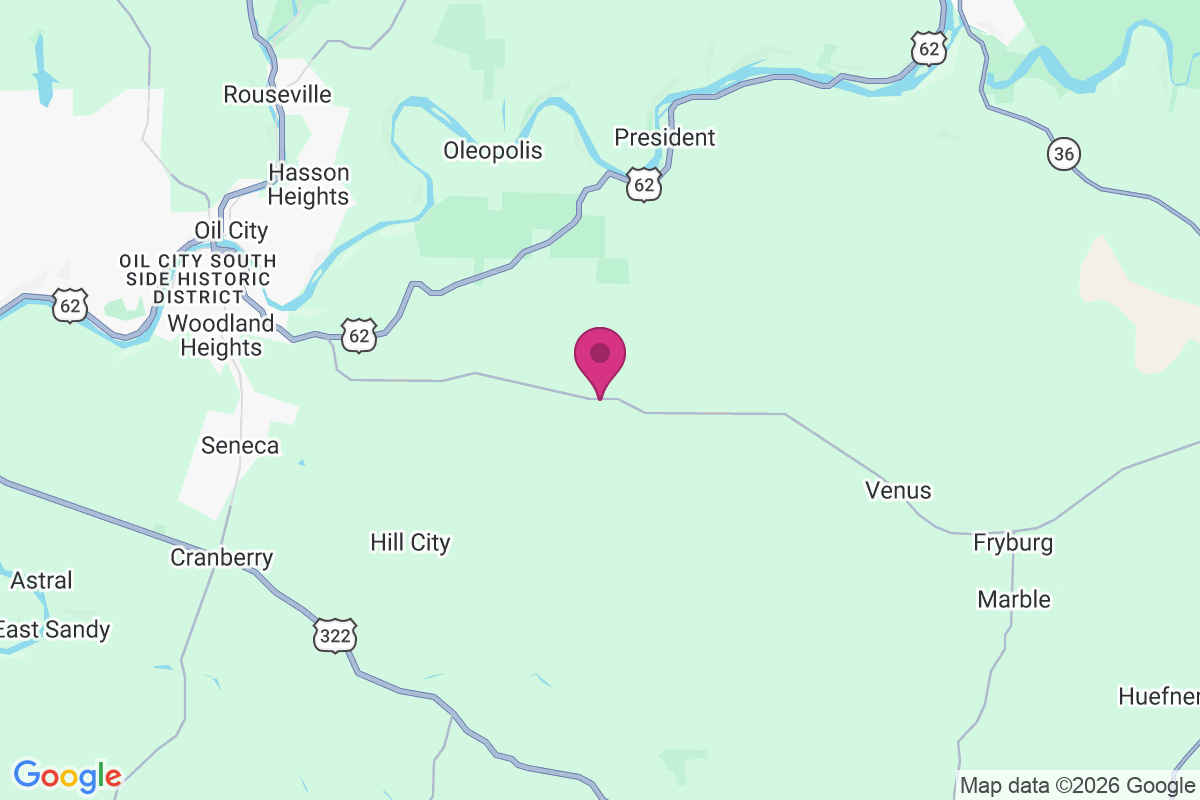 McPhersons Corner map