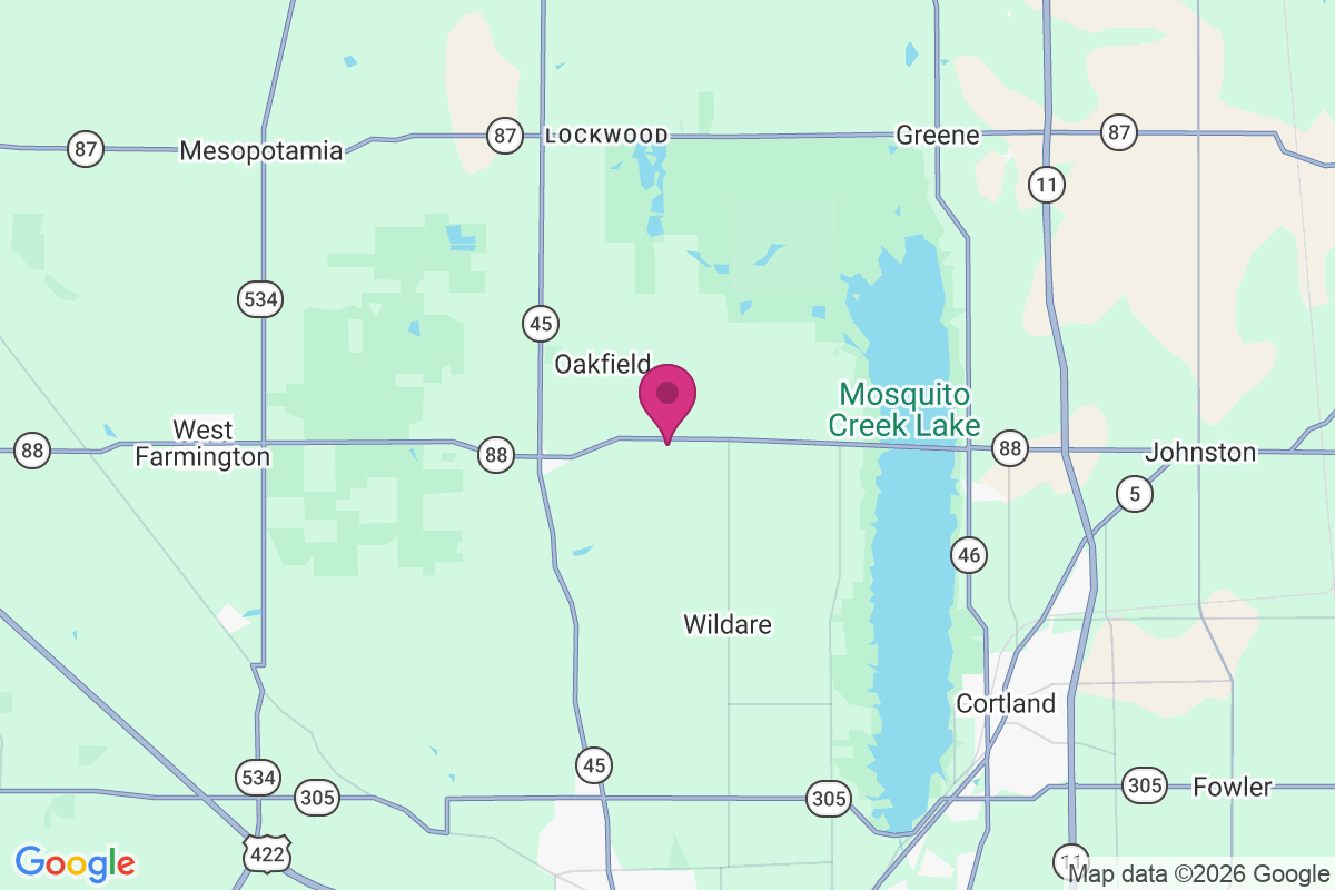 Deacon Creek Corner map