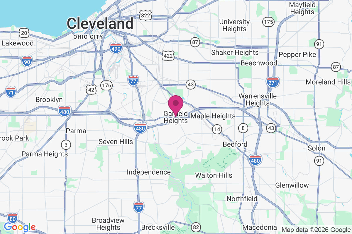 Garfield Heights map