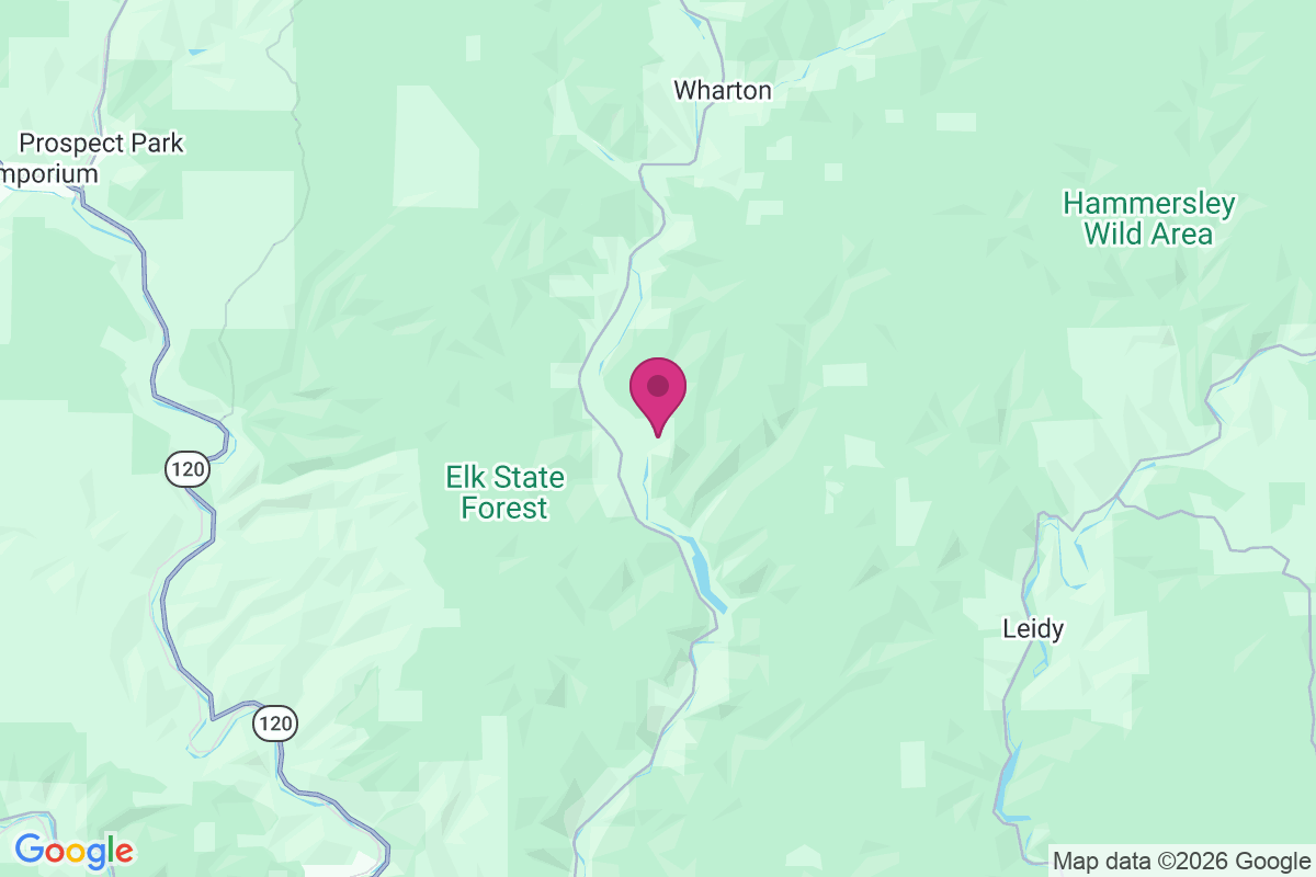First Fork map
