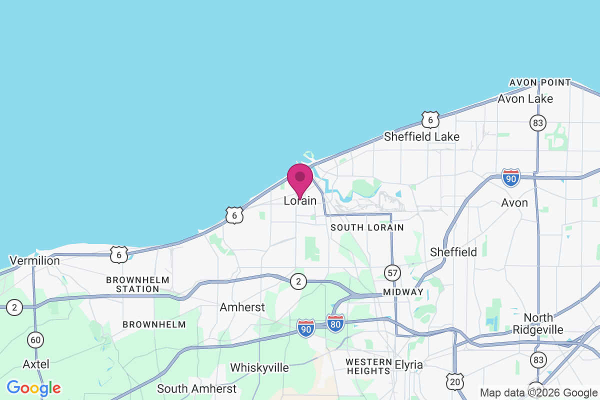 Lorain map