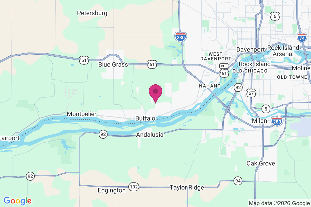 Buffalo Heights map