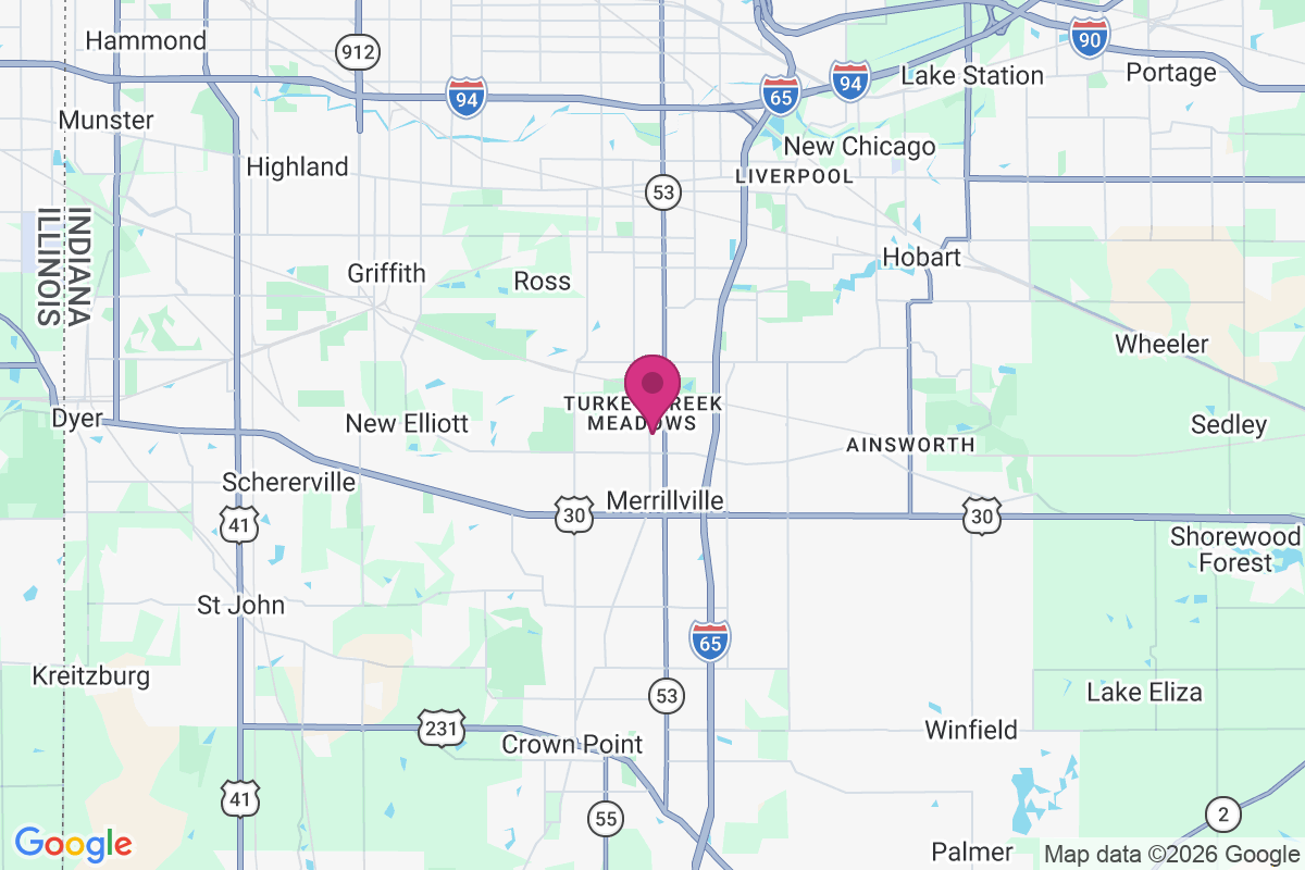 Turkey Creek Meadows map