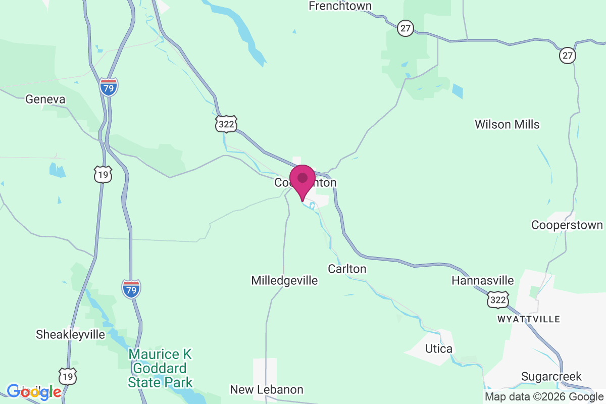 Kantz Corners map