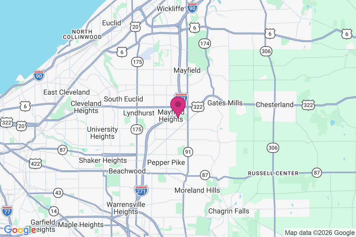 Mayfield Heights map
