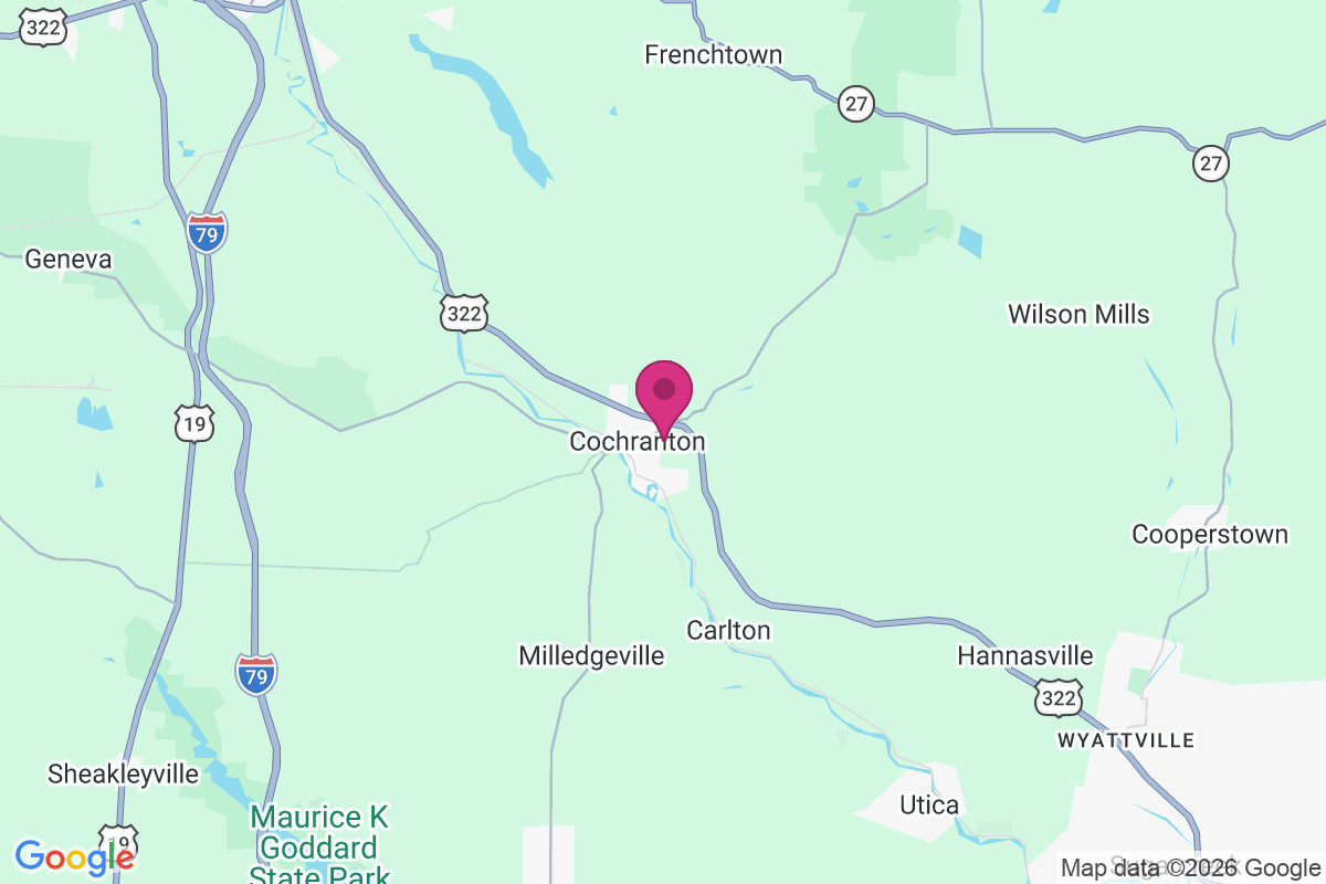 Cochranton map