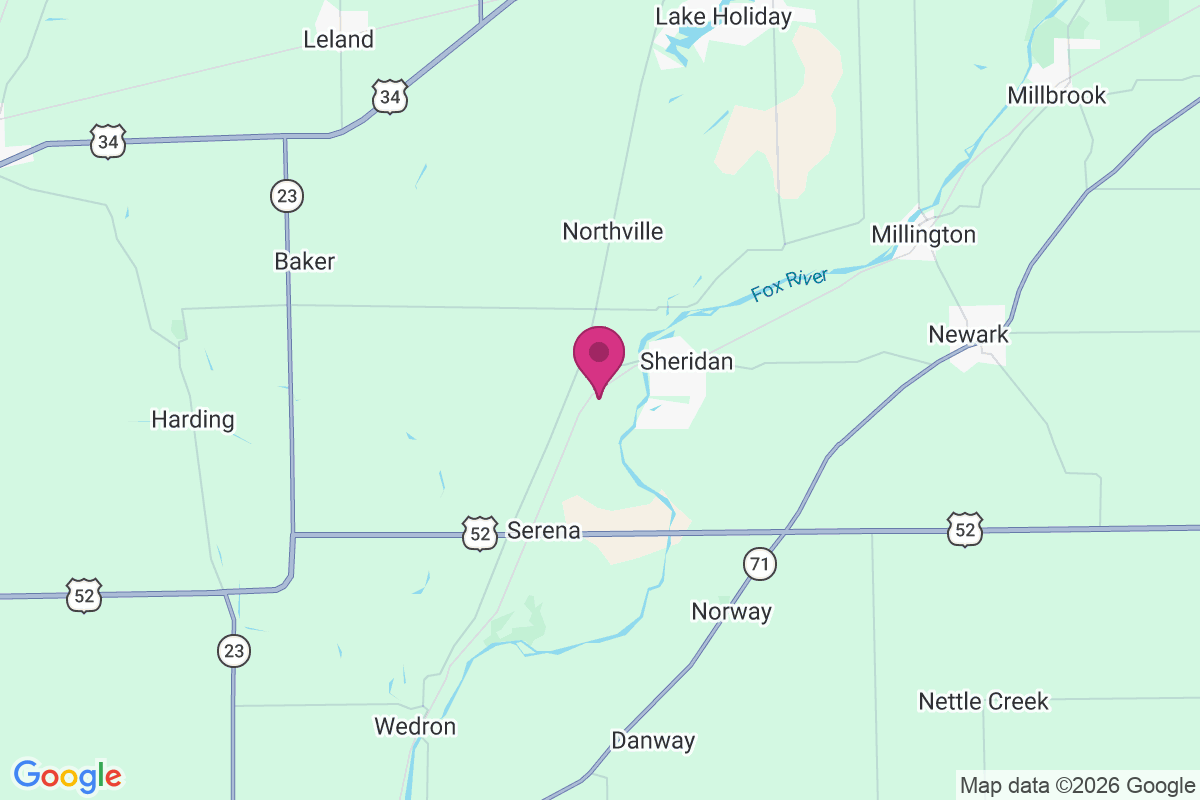 Catharine map
