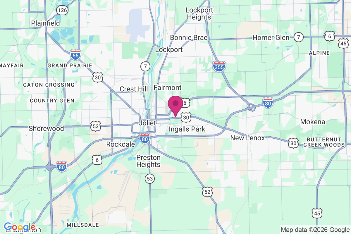 East Joliet map