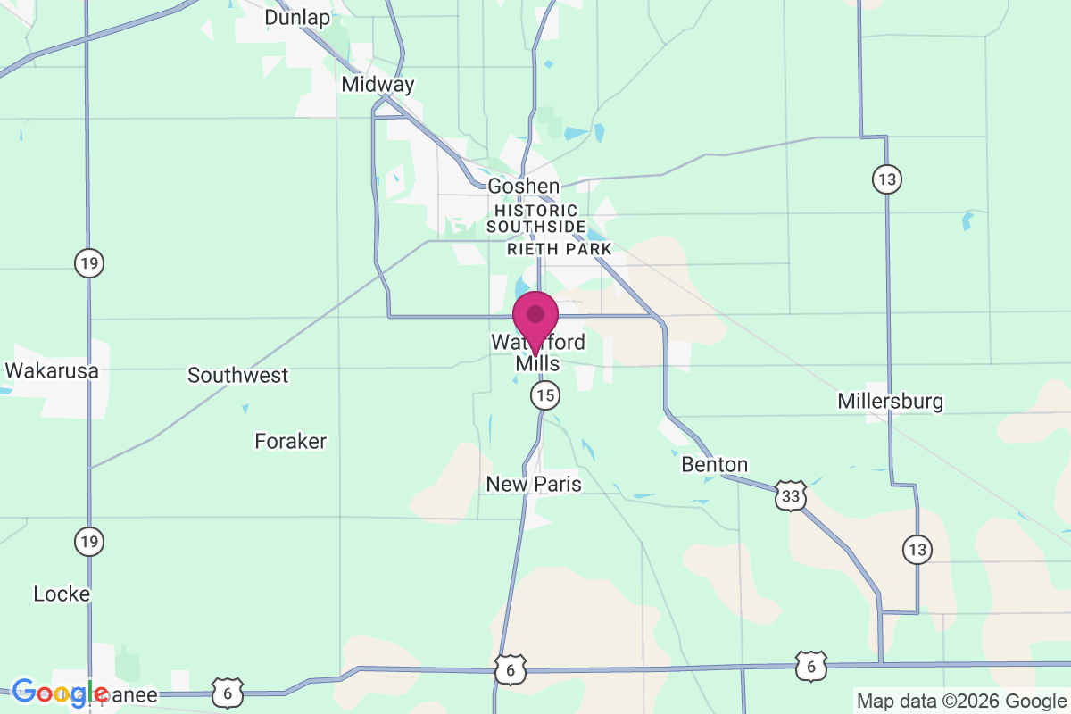 Waterford Mills map