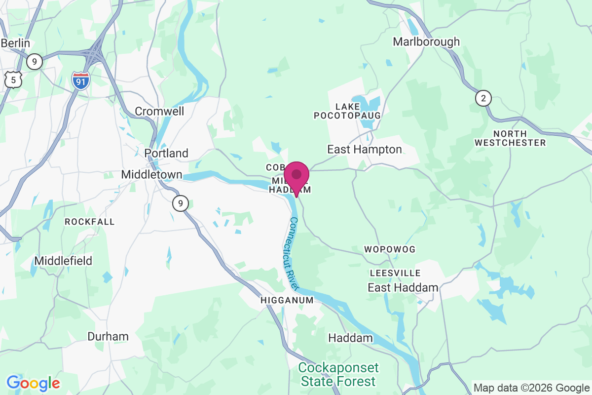 Middle Haddam map