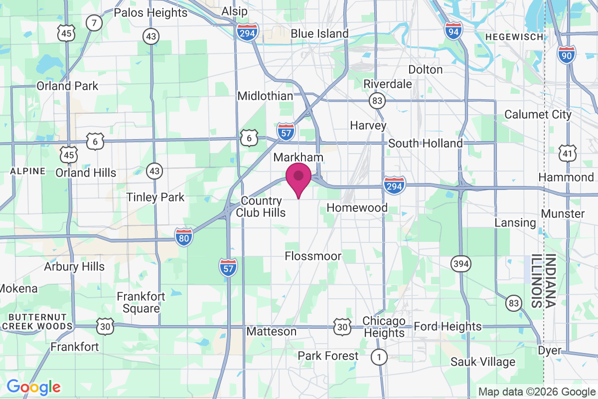 Hazel Crest map