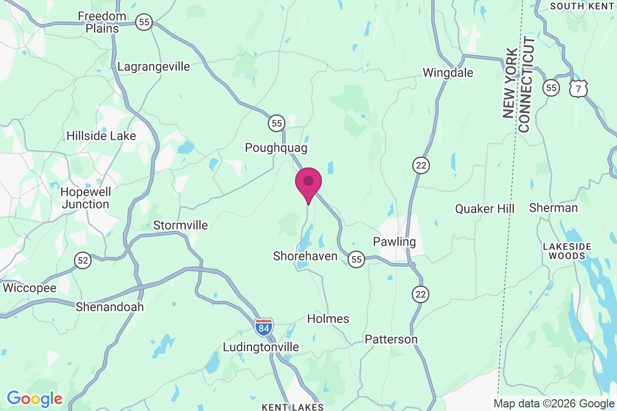 West Pawling map