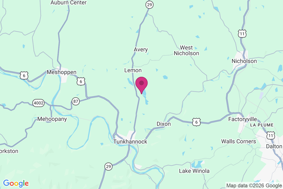 Lake Carey map