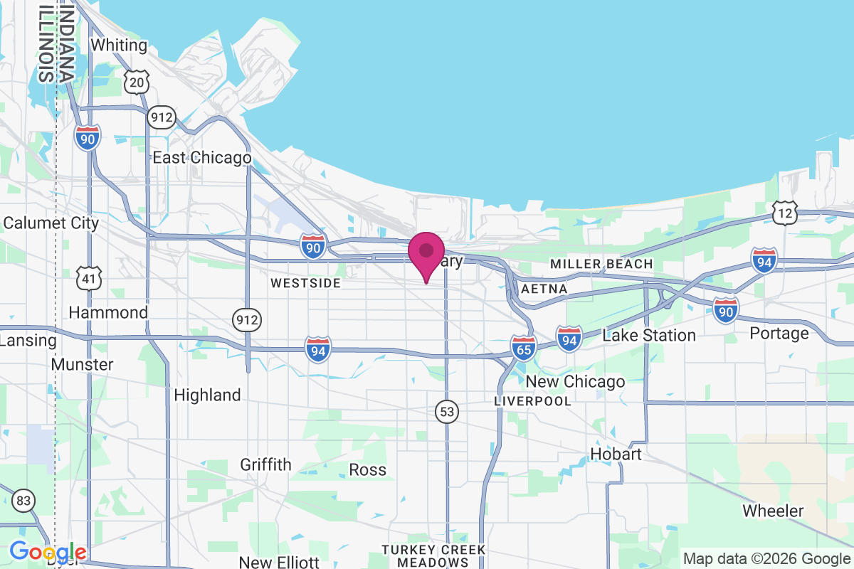 Gary map