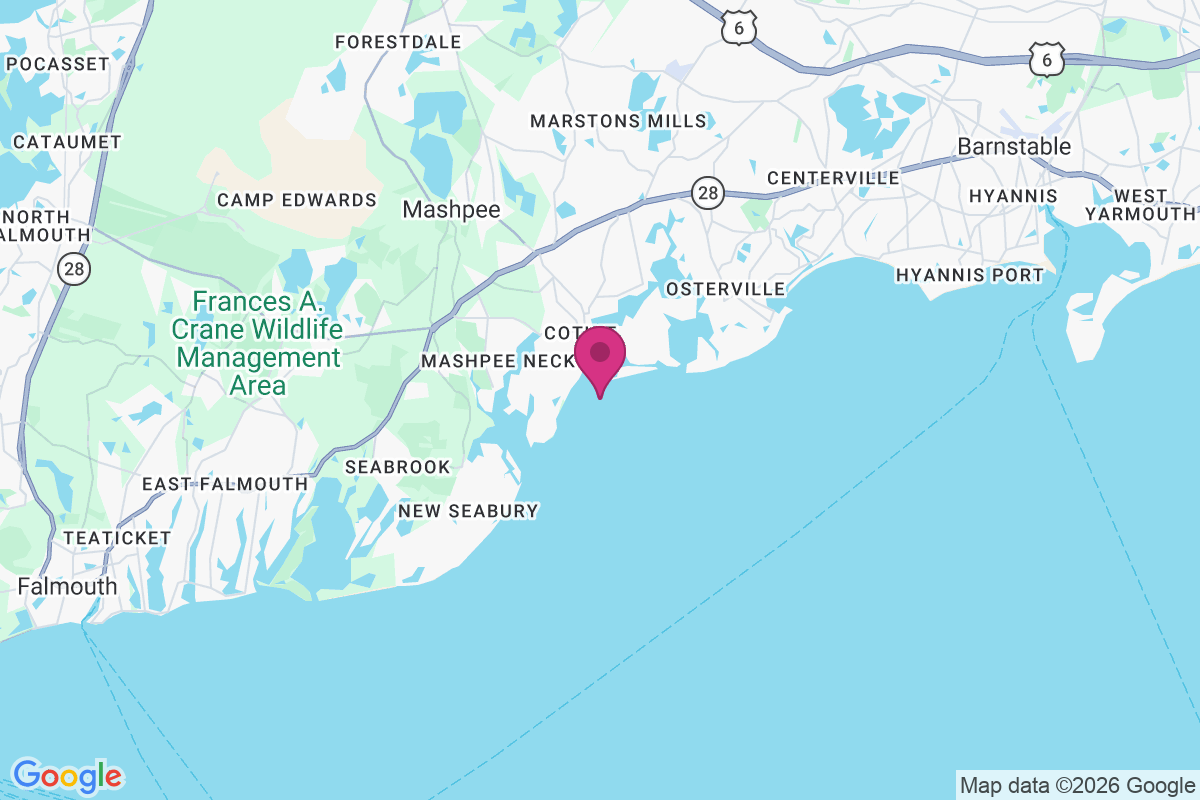 Cotuit Highlands map