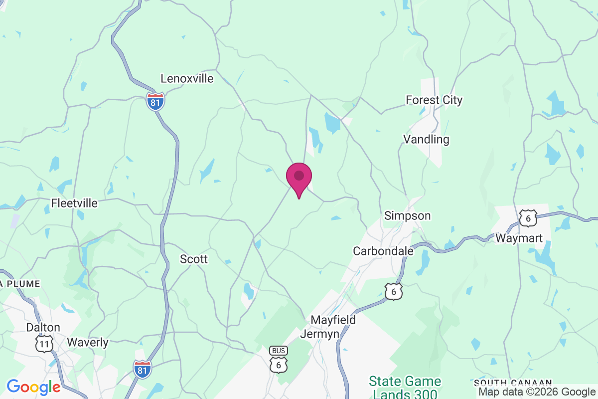 Spencers Corners map