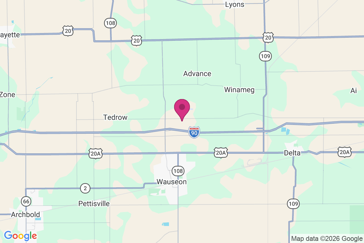 Ottokee map