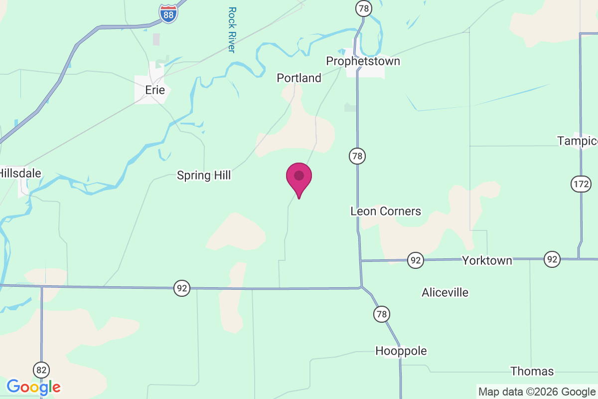 Jefferson Corners map