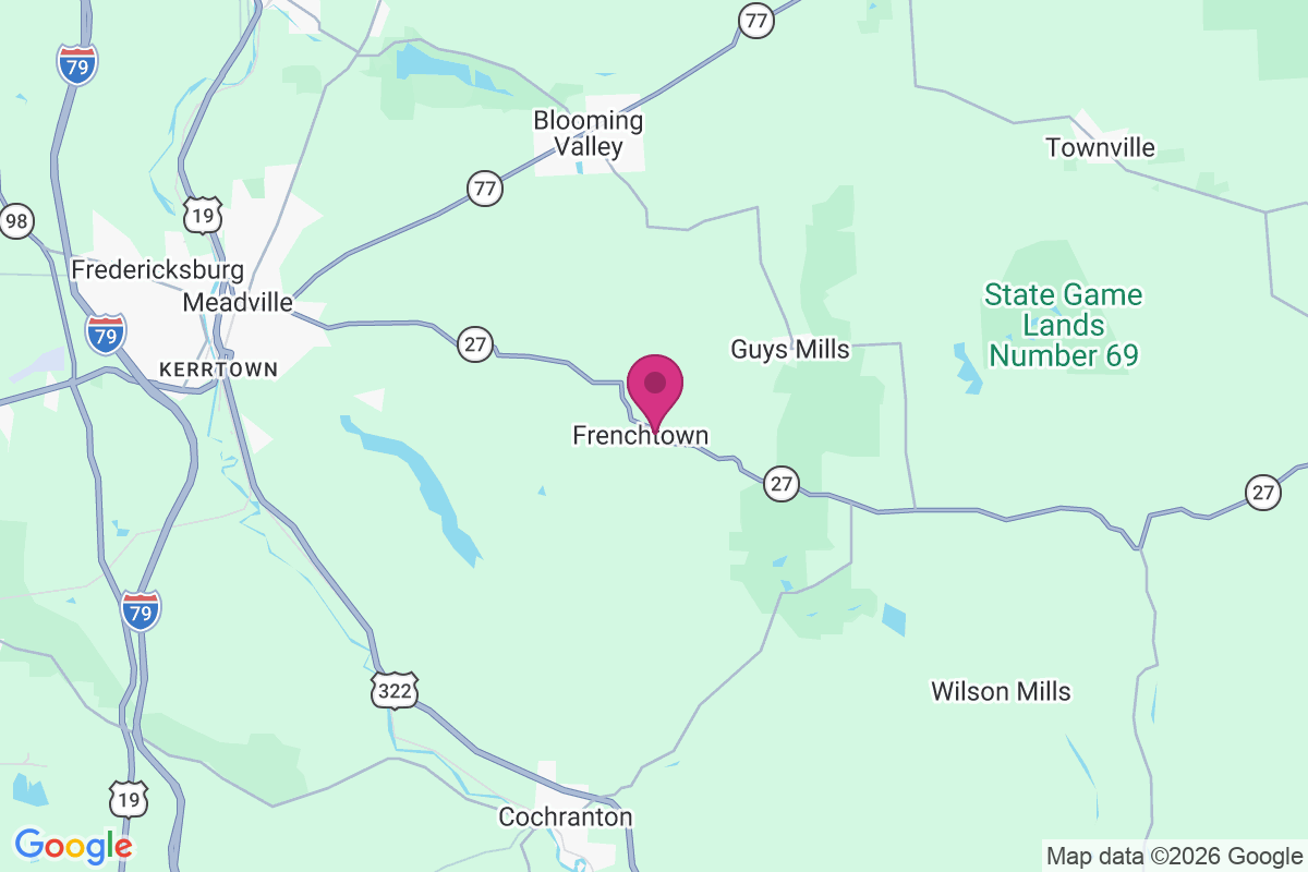 Frenchtown map