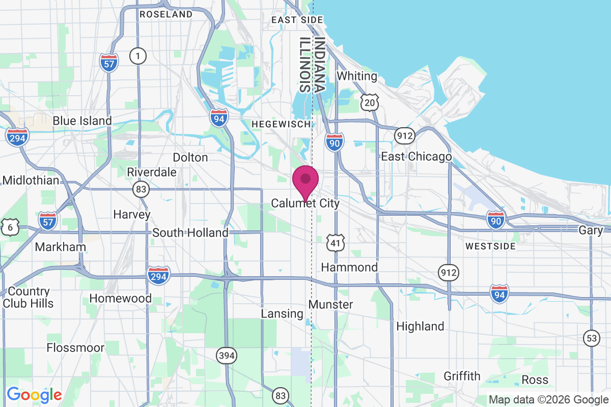 Calumet City map